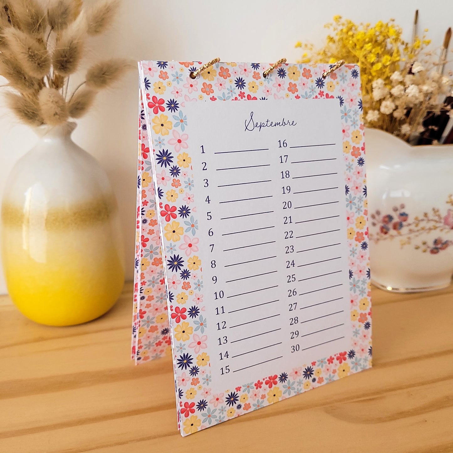 Calendrier des anniversaires