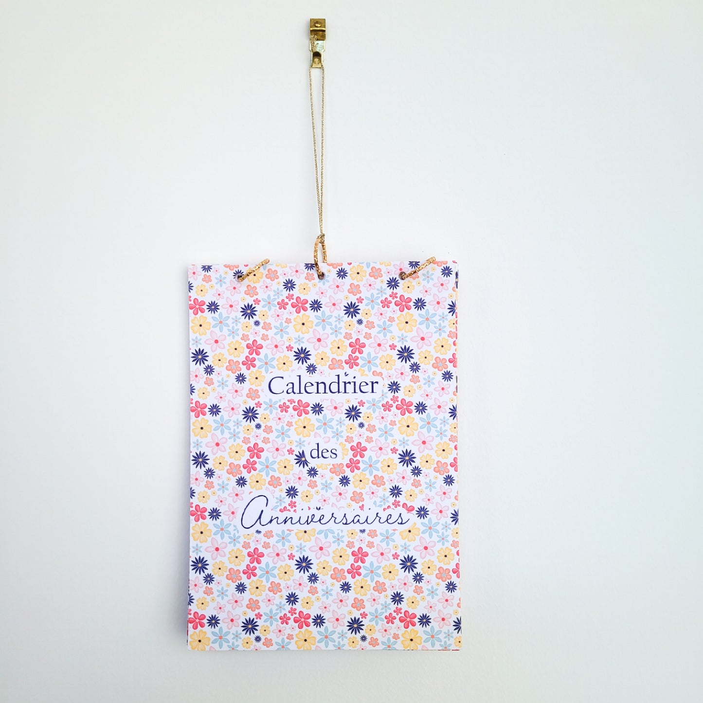 Calendrier des anniversaires