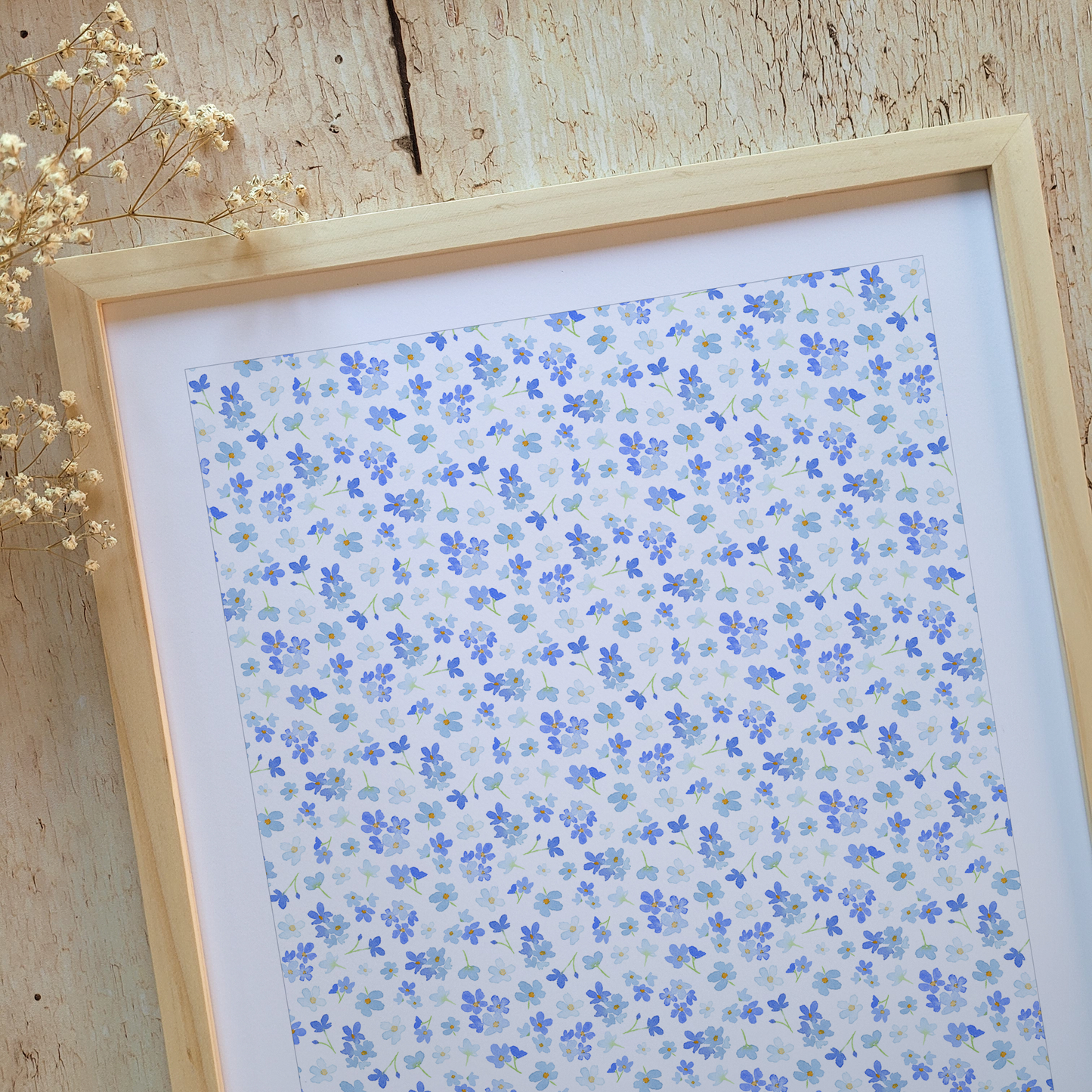 Affiche "Myosotis"