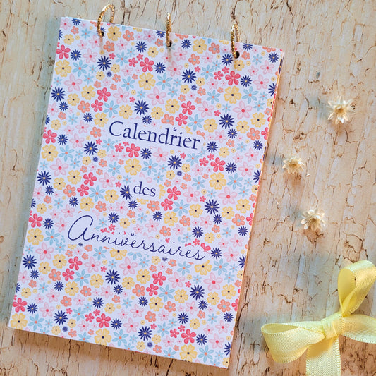 Calendrier des anniversaires