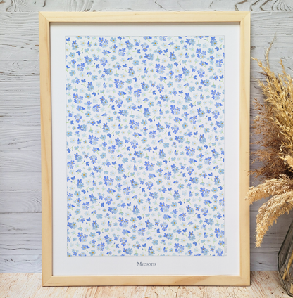 Affiche "Myosotis"